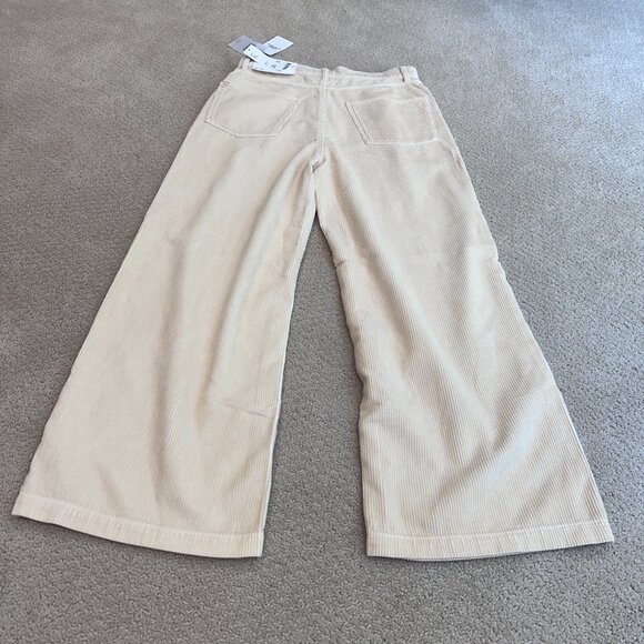 BDG UO Pants Corduroy High Wide Leg Ankle Tan Boho Size 31 #OBO1214885 NWT - Picture 12 of 15